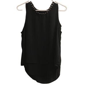 Massimo sleeveless black top XS